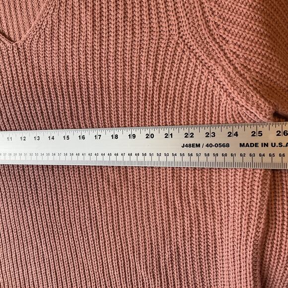 Forever 21+ Women Sweater 3X Pink Long Sleeve Pullover Plus Cut Out - Picture 5 of 9